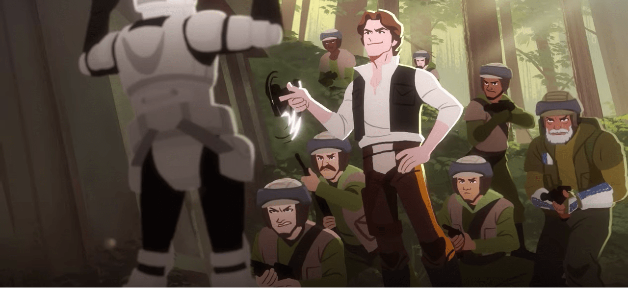Latest Galaxy of Adventures short gives us a brief glimpse at Captain Rex  fighting in the Battle of Endor! – Star Wars Thoughts